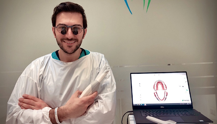 Da noi studio dentistico Dental Family Bari è arrivata: impronta digitale 3shape!